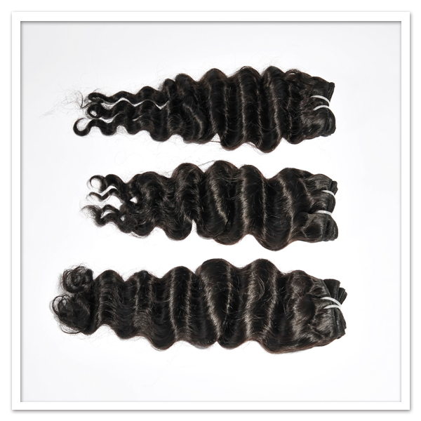 deep wave human hair extensions lp125